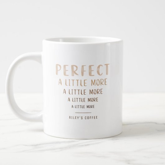 Funny more Milchquoting-Tasse Jumbo-Tasse (Links)