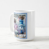 Funny more Wäsche Heute Tasse (Vorderseite Links)