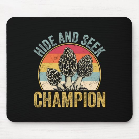 Funny Morel Mushroom Jagd Morels Hunter Foragin Mousepad (Vorne)