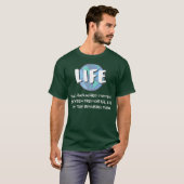 Funny Mormon Life LDS Plan of Salvation T-Shirt (Vorne ganz)