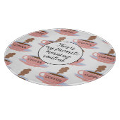 Funny Morning Coffee Schneidebrett (Ecke)