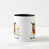 Funny Morning Cranking Owl Tasse (Zentrum)