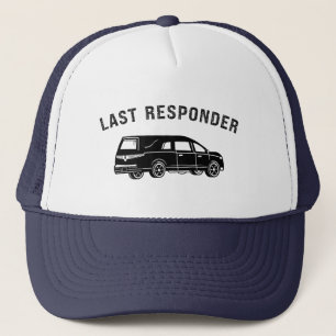 Funny Mortician Hearse Last Responder Truckerkappe
