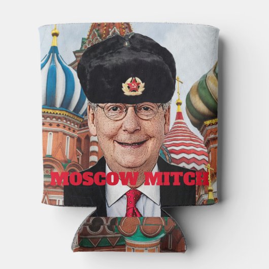 Funny Moscow Mitch McConnell Dosenkühler (Rückseite)