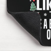 Funny Most Likely To Christmas Family Pajama Match Mousepad (Ecke)