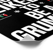 Funny Most Likely To Christmas Family Pajama Match Poster (Ecke)