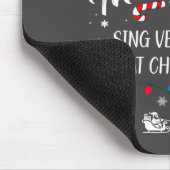 Funny Most Likely To Christmas Singing Long Sleeve Mousepad (Ecke)