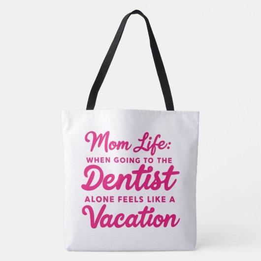 Funny Mother Day Gift Tote Bag Tasche (Vorderseite)