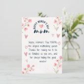 Funny Mother - Frauentagskarte Feiertagskarte (Stehend Vorderseite)