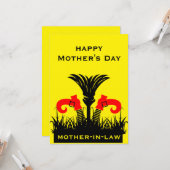 Funny Mother Karte (Vorderseite/Rückseite Beispiel)