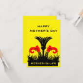 Funny Mother Karte (Vorderseite/Rückseite Beispiel)