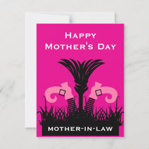 Funny Mother Mitteilungskarte