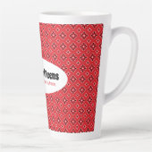 Funny Mother of Teens Red Bandana Milchtasse (Rechts)