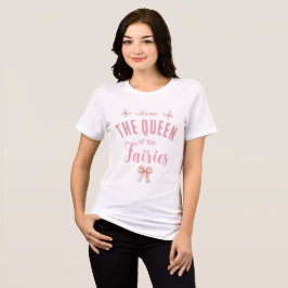 Funny Mother Twins Fairy Girls Geburtstag Tri-Blend Shirt