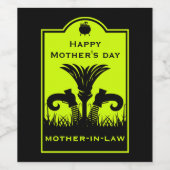 Funny Mother Weinetikett (Einzelnes Label)