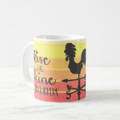 Funny Motherclucker Rooster Tasse, Cup Kaffeetasse (Vorderseite Links)