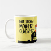 Funny Motherclucker Rooster Tasse, Cup Kaffeetasse (Links)