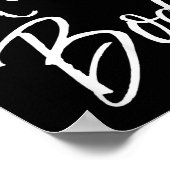 Funny Mother's Day Gift Saying Hilarious Mom Quote Poster (Ecke)