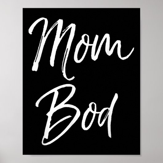 Funny Mother's Day Gift Saying Hilarious Mom Quote Poster (Vorne)