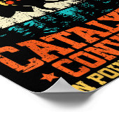 Funny Mothman Stole My Catalytic Converter Mothman Poster (Ecke)