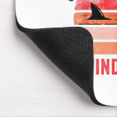 Funny Motivation Shark Quote, Sometimes Motivation Mousepad (Ecke)