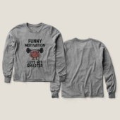 “Funny Motivational Energy Burst – Colorful Positi (Design Vorder- & Rückseite)