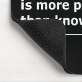 funny motivational quotes about life mousepad (Ecke)