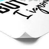 Funny Motivierend Spionage Lehrer Zitat Poster (Ecke)