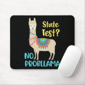 Funny Motivierend Staat Test Day Mousepad (Mit Mouse)