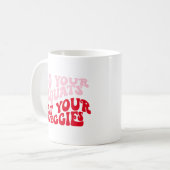 Funny Motivierend Tasse Squats Tasse Fitness Gesch (Vorderseite Links)