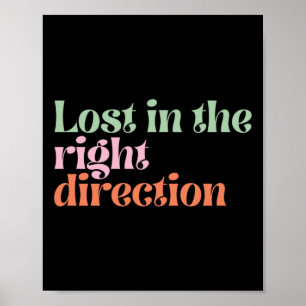 Funny Motivierend Zitat ästhetische Trendy Typogra Poster