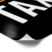 Funny Motivierend Zitat Poster, Geld Power Poster (Ecke)