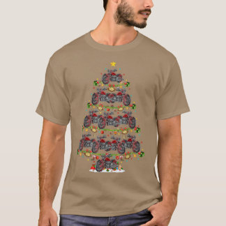 Funny Motorbike Weihnachten Weihnachten T-Shirt