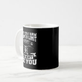 Funny Motorcycle Lover Graphic Women Men Motorbike Kaffeetasse (Vorderseite Links)