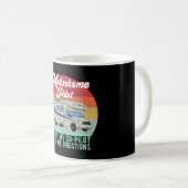 Funny Motorhome Pilot Geschenk Kaffeetasse (VorderseiteRechts)