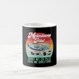 Funny Motorhome Pilot Geschenk Kaffeetasse