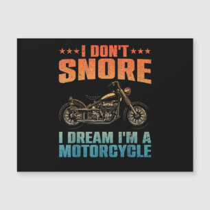 Funny Motorrad Design für Männer Frauen Motorrad R Magnetkarte