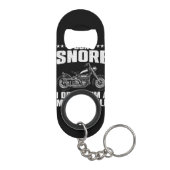 Funny Motorrad Design für Männer Frauen Motorrad R Mini Flaschenöffner (Rückseite)