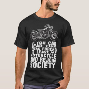 Funny Motorrad für Herren Reiten Vater Bike T-Shirt