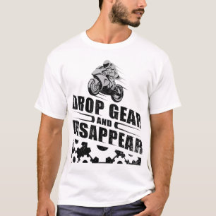 Funny Motorrad Rider Geschenk für Motorradfahrer m T-Shirt