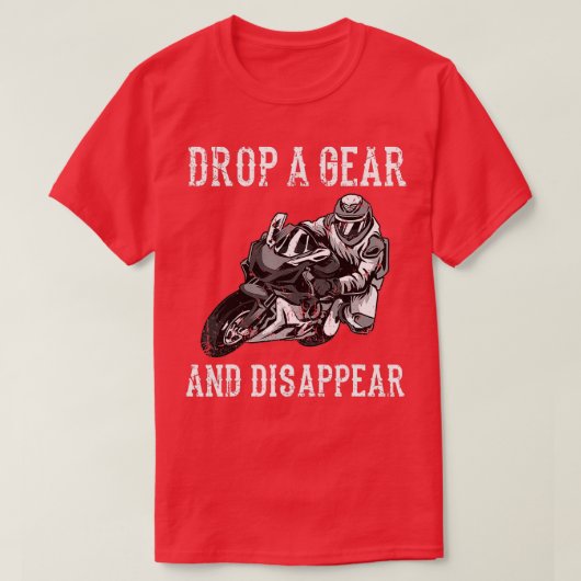 Funny Motorrad Rider Geschenk für Motorradfahrer m T-Shirt (Design vorne)