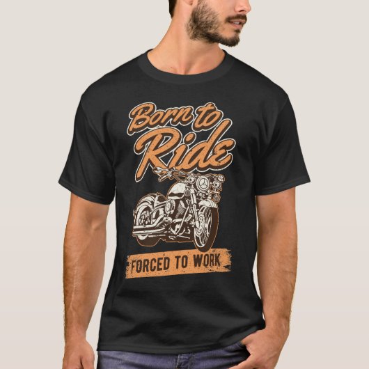 Funny Motorrad Rider Quotes Biker Design T-Shirt (Vorderseite)