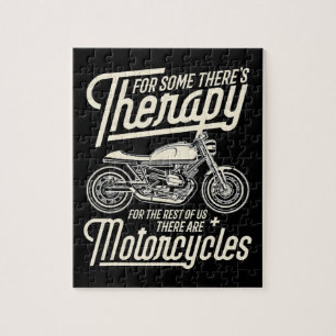 Funny Motorrad Rider Rapy - Biker Geschenk Puzzle