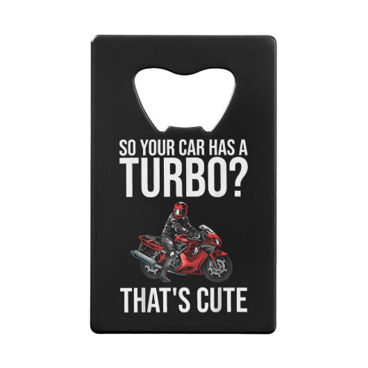 Funny Motorrad Sportbike Geschenk Männer Frauen Mo Geldbeutel Flaschenöffner (Vorderseite)