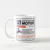 Funny MotoX-Tasse-Verschreibung Kaffeetasse (Links)