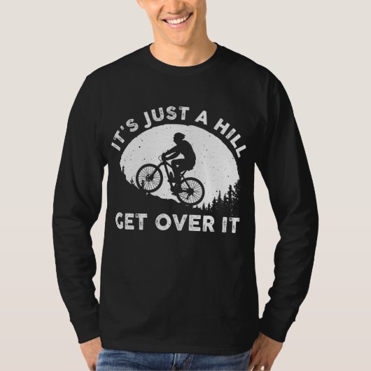 Funny Mountain Biking Design for Men Women Trail R T-Shirt (Vorderseite)