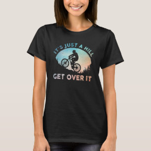 Funny Mountain Biking Kunst für Männer Wandern T-Shirt