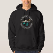 Funny Mountain Biking MTB Geschenk für Biker Hoodie (Vorderseite)