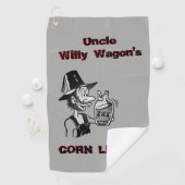 Funny Mountain Man 🏔️ Comical Hillbilly Golfhandtuch (Insitu)