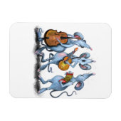 Funny Mouse Band Magnet Geschenk - Malerei (Horizontal)